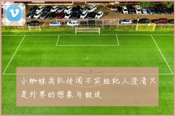 小蜘蛛离队传闻不实经纪人澄清只是外界的想象与假设